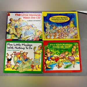 Five little monkeys books